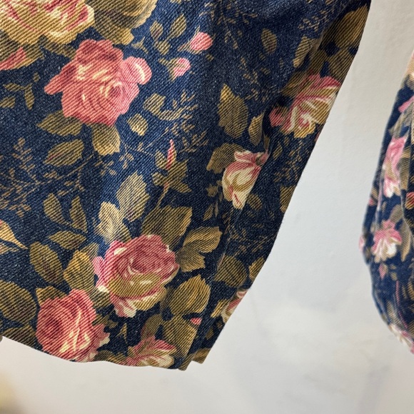 NWOT Orvis Blue Floral Denim Jacket - Size L - Picture 4 of 7